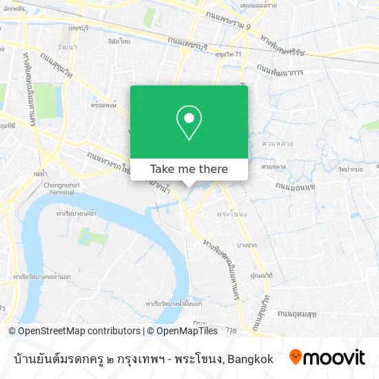บ้านยันต์มรดกครู ๒ กรุงเทพฯ - พระโขนง map
