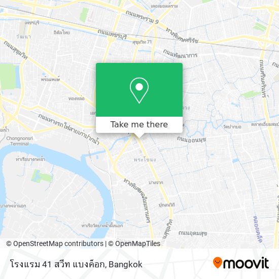 โรงแรม 41 สวีท แบงค็อก map