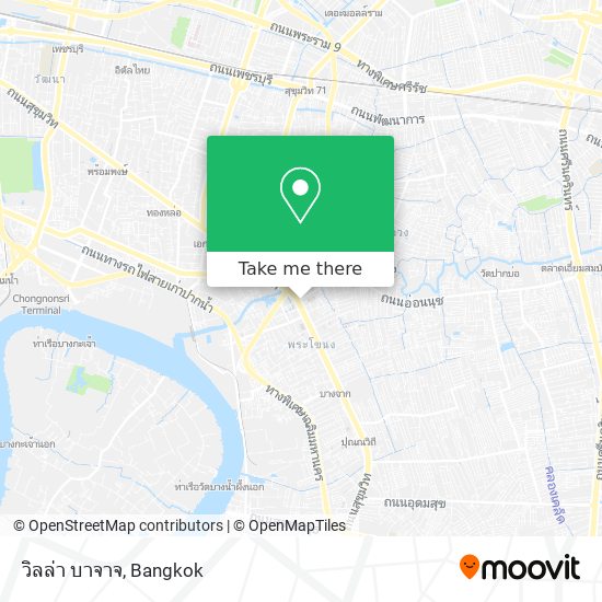 วิลล่า บาจาจ map