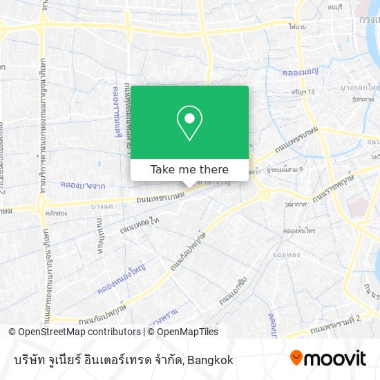 บริษัท จูเนียร์ อินเตอร์เทรด จำกัด map