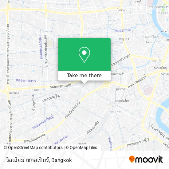 วิลเลียม เชกสเปียร์ map