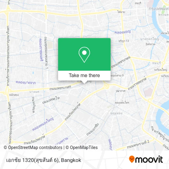 เอกชัย 1320(สุขสันต์ 6) map