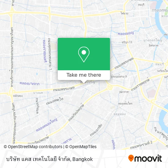 บริษัท แคส เทคโนโลยี จำกัด map