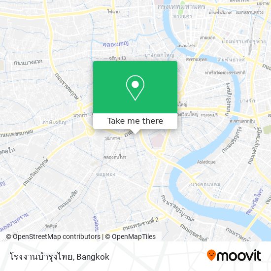 โรงงานบำรุงไทย map