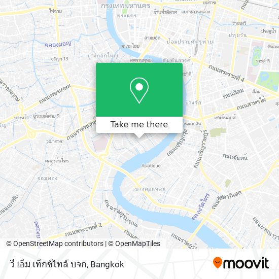 วี เอ็ม เท็กซ์ไทล์ บจก map