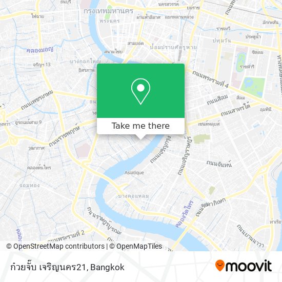 ก๋วยจั๊บ เจริญนคร21 map