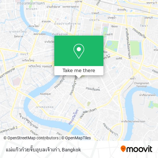 แม่แก้วก๋วยจั๊บอุบลเจ้าเก่า map