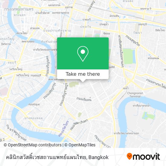 คลินิกสวัสดิ์เวชสถานแพทย์แผนไทย map