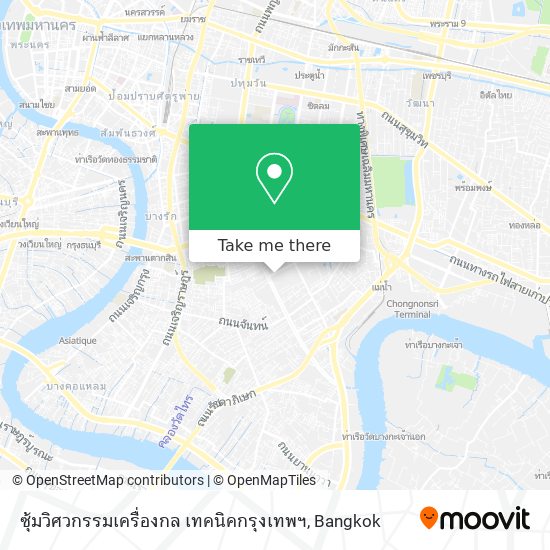 ซุ้มวิศวกรรมเครื่องกล เทคนิคกรุงเทพฯ map