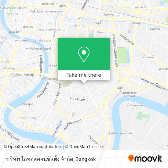 บริษัท ไอทอสคอนซัลติ้ง จำกัด map