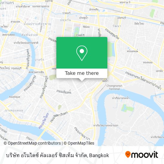 บริษัท อโนไดซ์ คัลเลอร์ ซิสเท็ม จำกัด map