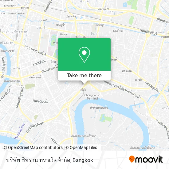 บริษัท ซีทราน ทราเวิล จำกัด map