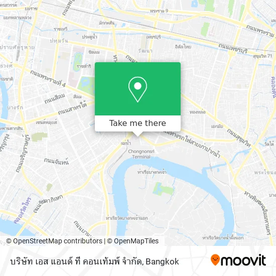 บริษัท เอส แอนด์ ที คอนเท้มพ์ จำกัด map