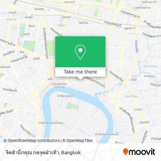 จิตสำนึกคุณ กดจุดฝ่าเท้า map
