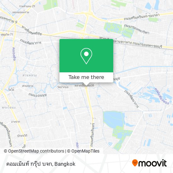 คอมเม้นท์ กรุ๊ป บจก map