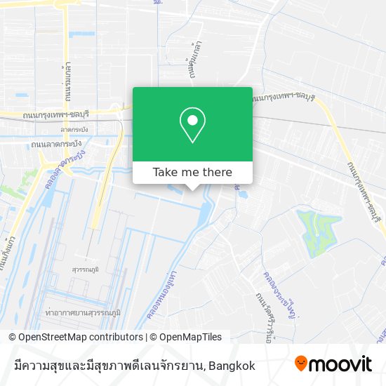 มีความสุขและมีสุขภาพดีเลนจักรยาน map