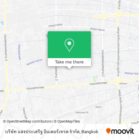 บริษัท แสงประเสริฐ อินเตอร์เทรด จำกัด map