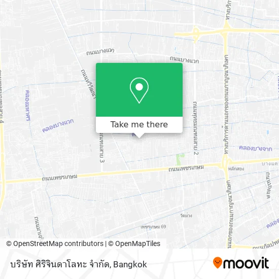 บริษัท ศิริจินดาโลหะ จำกัด map