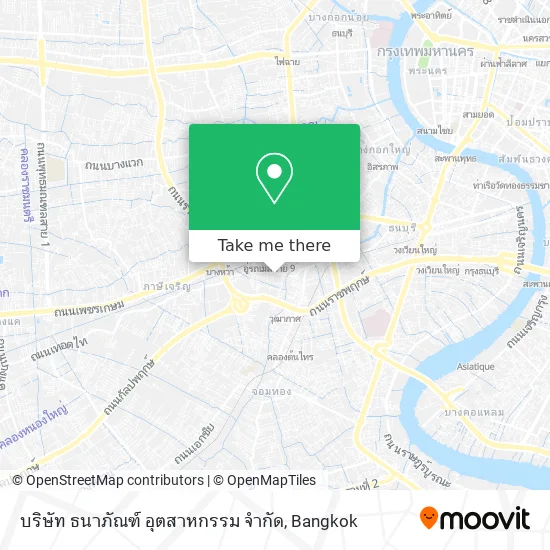 บริษัท ธนาภัณฑ์ อุตสาหกรรม จำกัด map