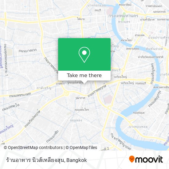 ร้านอาหาร นิวส์เหลียงสุน map