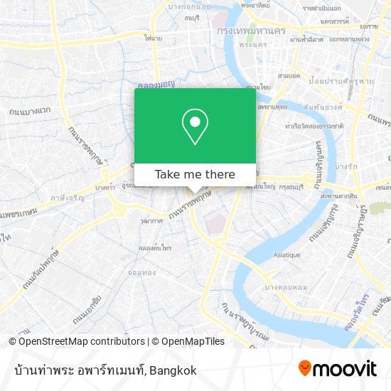 บ้านท่าพระ อพาร์ทเมนท์ map
