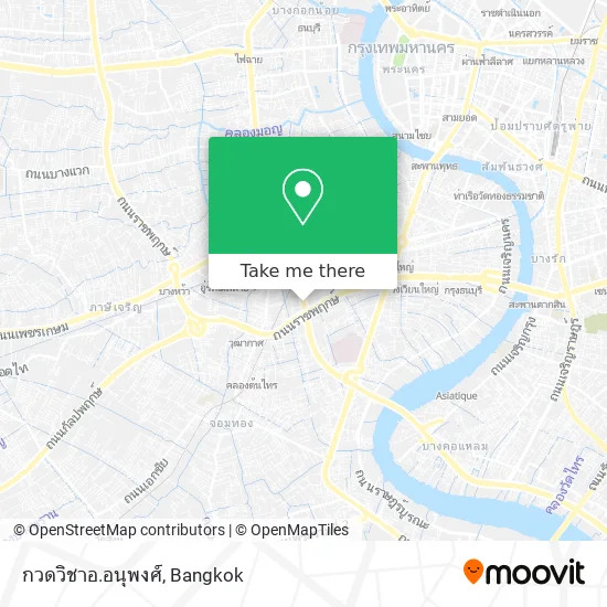 กวดวิชาอ.อนุพงศ์ map