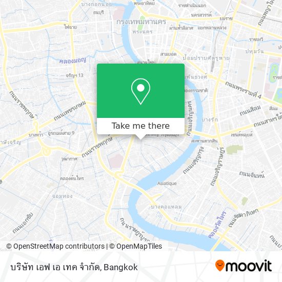 บริษัท เอฟ เอ เทค จำกัด map