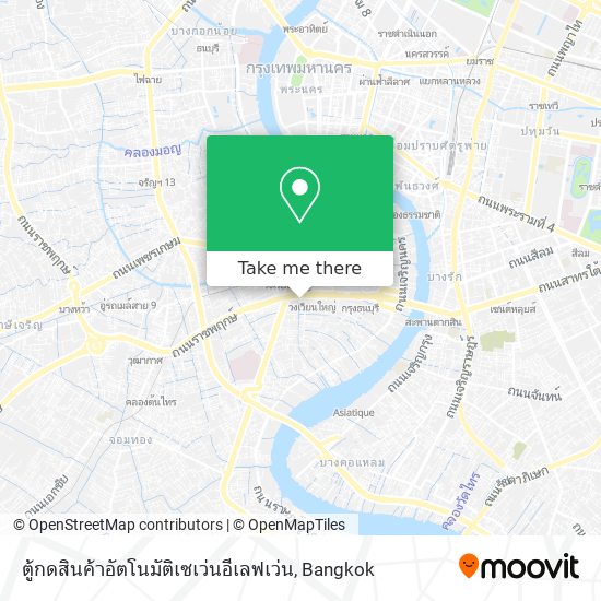 ตู้กดสินค้าอัตโนมัติเซเว่นอีเลฟเว่น map