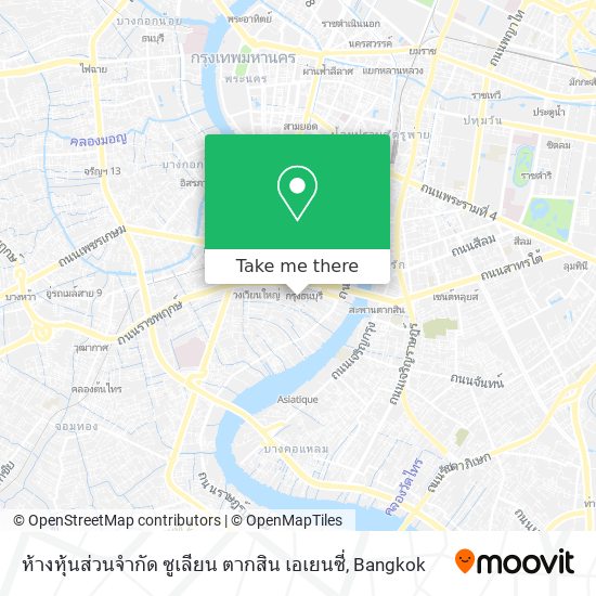 ห้างหุ้นส่วนจำกัด ซูเลียน ตากสิน เอเยนซี่ map