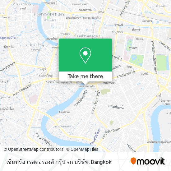 เซ็นทรัล เรสตอรองส์ กรุ๊ป จก บริษัท map