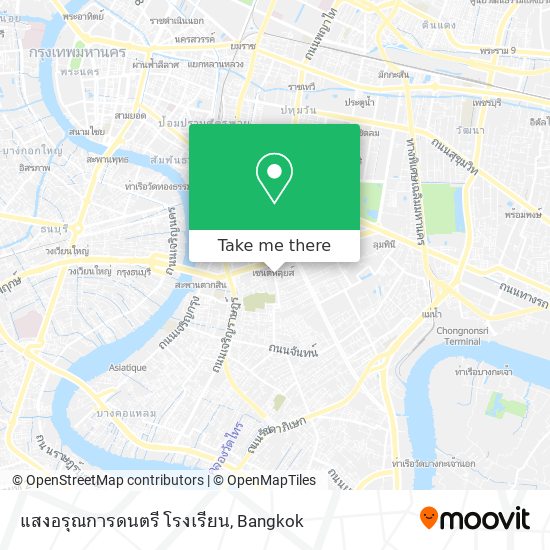 แสงอรุณการดนตรี โรงเรียน map