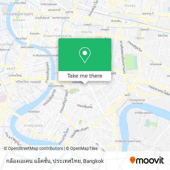 กล้องเอเคน แอ็คชั่น, ประเทศไทย map