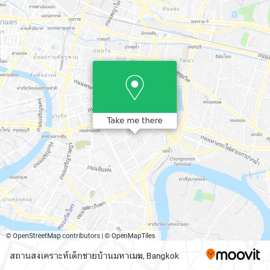 สถานสงเคราะห์เด็กชายบ้านมหาเมฆ map