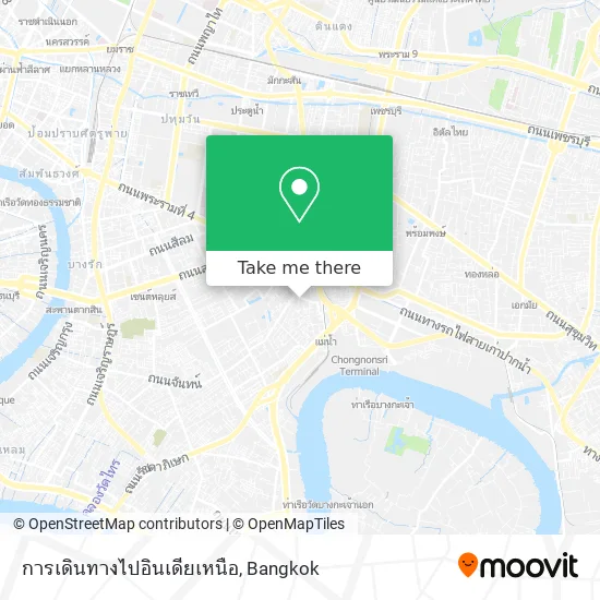 การเดินทางไปอินเดียเหนือ map