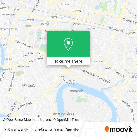 บริษัท พุทธชาดเอ็กซ์เพรส จำกัด map