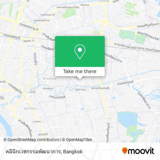 คลินิกเวชกรรมพัฒนาการ map