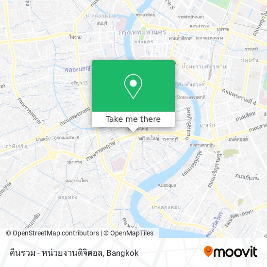 คีนรวม - หน่วยงานดิจิตอล map