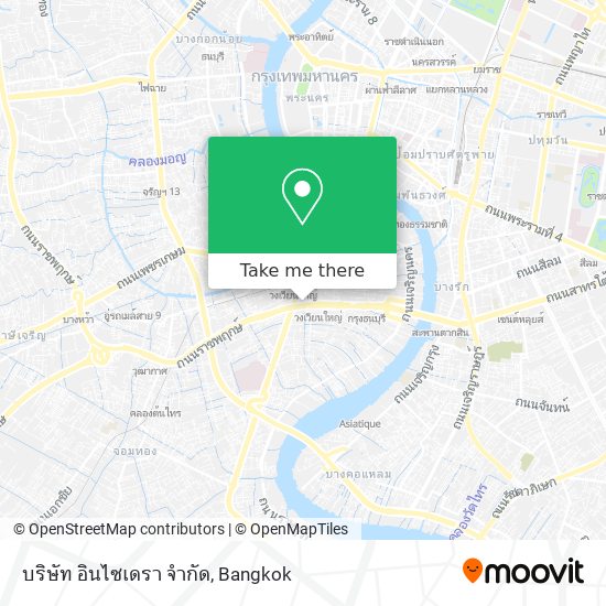 บริษัท อินไซเดรา จํากัด map