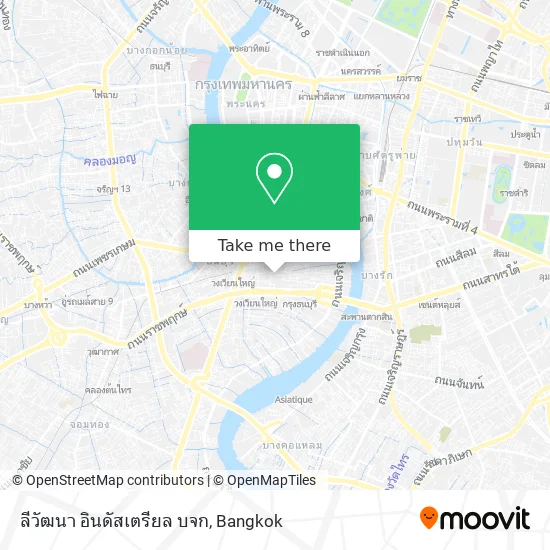 ลีวัฒนา อินดัสเตรียล บจก map