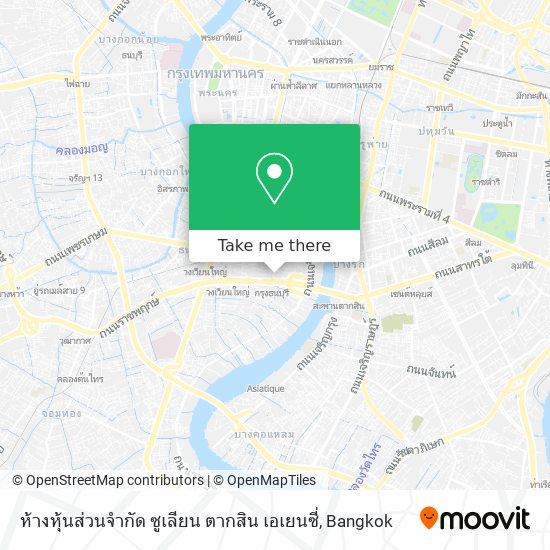 ห้างหุ้นส่วนจำกัด ซูเลียน ตากสิน เอเยนซี่ map