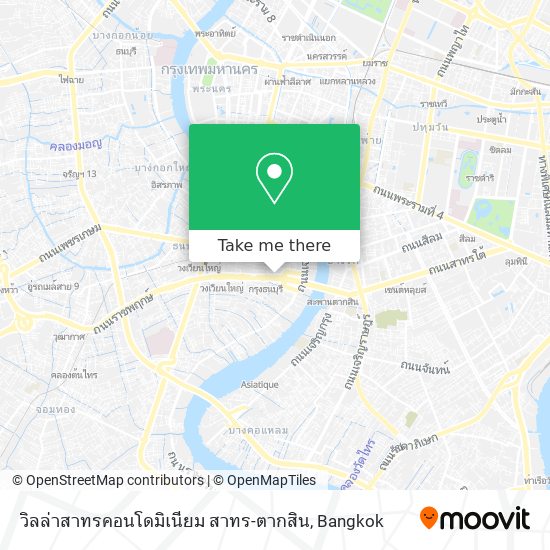 วิลล่าสาทรคอนโดมิเนียม สาทร-ตากสิน map