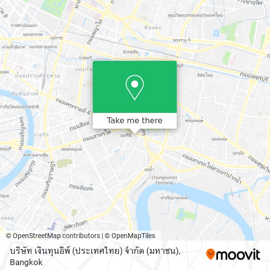 บริษัท เงินทุนอิพ์ (ประเทศไทย) จํากัด (มหาชน) map