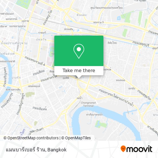 แมนบาร์เบอร์ ร้าน map