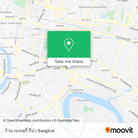 ร้าน เบเกอรี่ รีน่า map