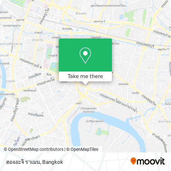 ฮองอะจิ ราเมน map