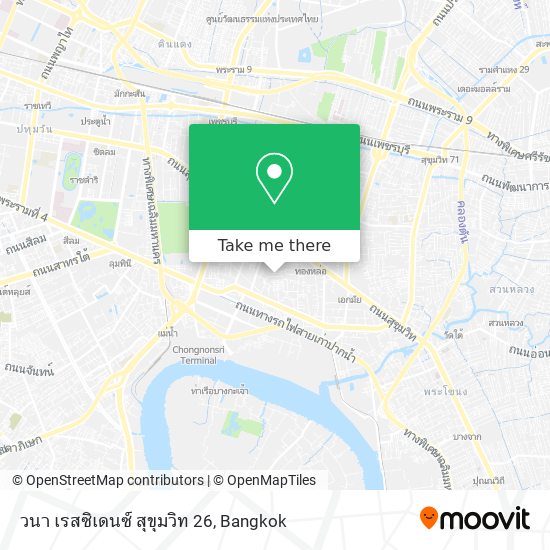 วนา เรสซิเดนซ์ สุขุมวิท 26 map