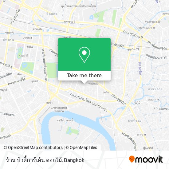 ร้าน บิวตี้การ์เด้น ดอกไม้ map