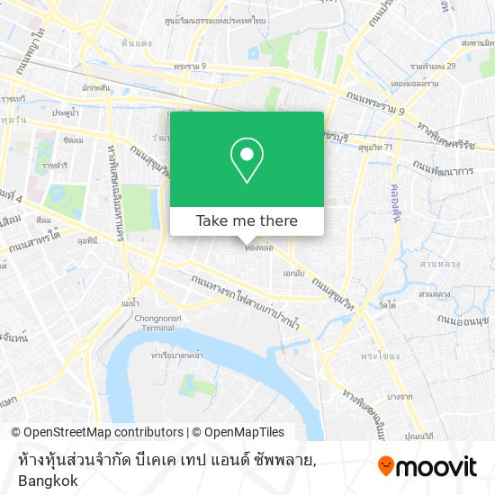 ห้างหุ้นส่วนจำกัด บีเคเค เทป แอนด์ ซัพพลาย map