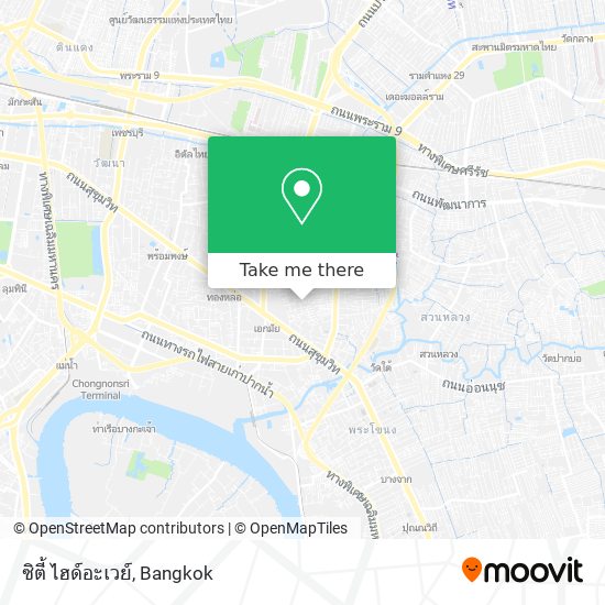 ซิตี้ ไฮด์อะเวย์ map