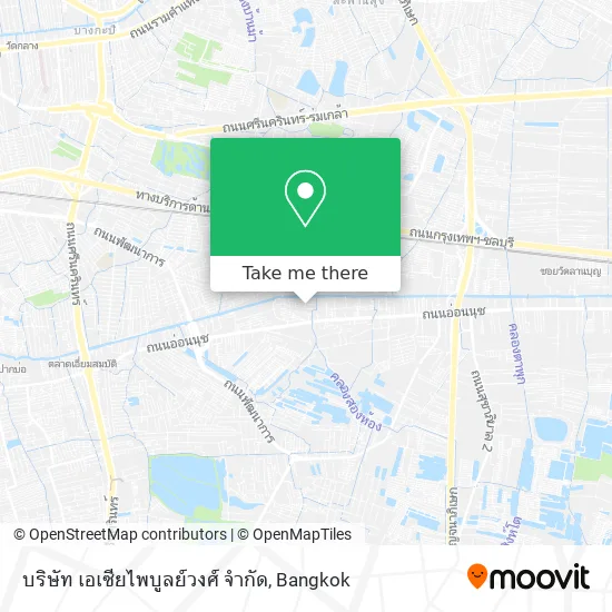 บริษัท เอเซียไพบูลย์วงศ์ จำกัด map